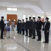 Bupati Poso Verna Inkiriwang melantik sembilan pejabat Pimpinan Tinggi Pratama di lingkungan Pemerintah Kabupaten (Pemkab) Poso, Kamis (23/12) di Gedung Torulemba, Kantor Bupati Poso. Foto: Istimewa