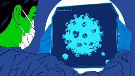 Ilustrasi virus corona. Foto: Dok. kumparan