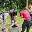 Tim Detasemen Gegana Satbrimob Polda Sulteng yang tergabung dalam Satgas Operasi Madago Raya melaksanakan disposal terhadap bom dan detonator di Mako Detasemen B Satbrimob Polda Sulteng di Poso, Rabu, 26 Januari 2022. Foto: Humas Satgas Operasi Madago Raya
