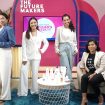 Para host dalam acara puncak kumparanWOMAN Women’s Week 2021 #TheFutureMakers. 
Dok. kumparan.
