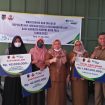 Pemkot Palu Serahkan Santunan JKM kepada Anggota Korpri. Foto: PaluPoso