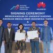 AMSI resmi menjalin kerja sama dengan penyedia solusi TIK terkemuka di dunia, Huawei, pada 22 November 2022, di Jakarta. Foto: Dok. AMSI