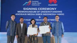 AMSI resmi menjalin kerja sama dengan penyedia solusi TIK terkemuka di dunia, Huawei, pada 22 November 2022, di Jakarta. Foto: Dok. AMSI
