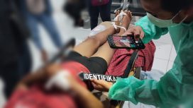 Seorang driver ojol Maxim asal Kabupaten Banggai Kepulauan, meninggal dunia akibat ditusuk OTK di Kota Palu, Sulawesi Tengah, Senin, 28 November 2022 dini hari. Foto: Istimewa