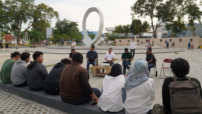 
 Pemkot Palu gelar pertemuan dengan komunitas anak muda Palu, Jumat, 13 Januari 2023. Foto: Dok. Pemkot Palu