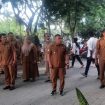 Sidak Wali Kota Palu Hadianto Rasyid di sejumlah kantor OPD, Selasa, 24 Januari 2023. Foto: Dok. Pemkot Palu