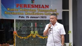 Wali Kota Palu, Hadianto Rasid. Foto: Pemkot Palu