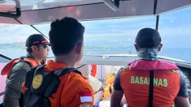 Tim SAR gabungan saat menuju ke lokasi KM Hanifa 02 yang mengalami mati mesin/Basarnas Palu