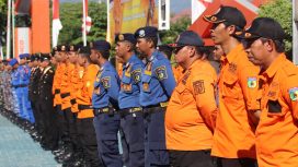 Basarnas Palu gelar upacara peringatan HUT ke 51. Foto :Humas Basarnas Palu