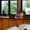 Wali Kota Palu, Hadianto Rasyid didampingi Sekretaris Daerah Kota Palu, Irmayanti Pettalolo memimpin langsung jalannya rapat bersama para pengurus dan jemaah Masjid Agung Baiturrahim Lolu, pada Kamis, 02 Februari 2023, di ruang rapat Bantaya Kantor Wali Kota Palu. Foto: Pemkot Palu