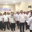 Ketua Umum Asosiasi Provinsi (Asprov) Persatuan Sepak Bola Seluruh Indonesia (PSSI) Sulawesi Tengah (Sulteng) Hadianto Rasyid melantik pengurus Asosiasi Kabupaten (Askab) PSSI) Kabupaten Parigi Moutong (Parimo) periode 2023-2027. Foto: Istimewa