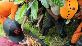 Lansia ditemukan meninggal dunia di hutan. Foto: Istimewa