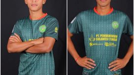 Moh. Rifal dan Tri Setiawan pemain Persipal Palu dipanggil memperkuat Timnas Indonesia di ajang Sea Games 2023. Foto Persipal Palu