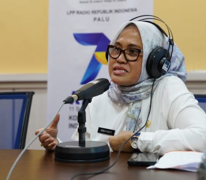
 Sekretaris Daerah Kota Palu Irmayanti Pettalolo. Foto : Humas Pemkot Palu