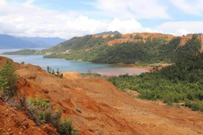 
 Salah satu wilayah di Morowali yang mengalami kerusakan lingkungan. Foto: Jatam Sulteng