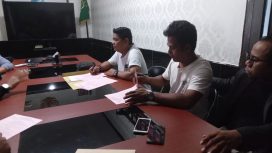 Kalah Lawan PT ANA, Petani Kakak Beradik di Morut Dijatuhi 2 Tahun Penjara. foto : Noval A Saputra