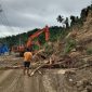 Kondisi tanah longsor di Desa Enu, Kecamatan Sindue, Kabupaten Donggala. Foto : BPBD Sulteng