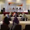 Sekretaris Daerah Kota Palu Irmayanti Pettalolo membuka kegiatan Coaching Clinic. Foto : Humas Pemkot Palu