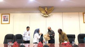 Sekretaris Daerah Kota Palu, Irmayanti Pettalolo, menghadiri kegiatan pembinaan proses pengisian Jabatan Pimpinan Tinggi (JPT). Foto : Humas Pemkot Palu