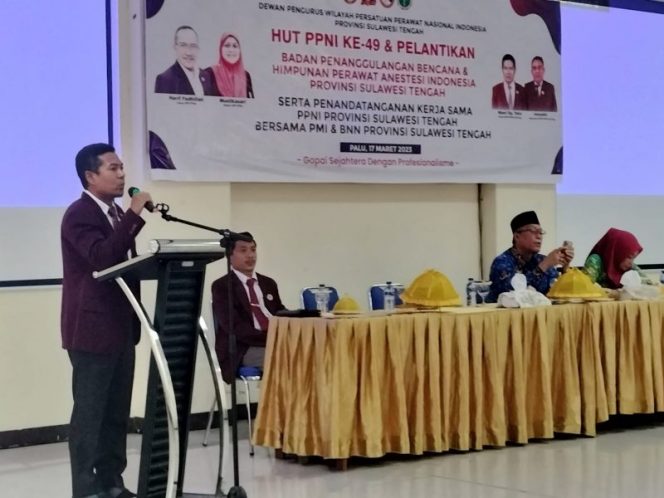 
 Ketua DPW PPNI Sulteng Masri Daeng Taha. Foto: tim PaluPoso.id
