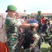Moment Haru Hiasi Upacara Pembaretan Personil Brimod Polda Sulteng. Foto: Humas Polda Sulteng