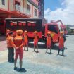 Basarnas Palu bersiap melakukan pencarian dua bocah hanyut di sungai Kura-Kura Sigi. Foto: Humas Basarnas Palu