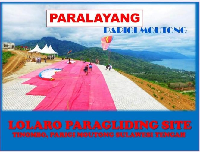 
 Mei 2023, Event Paralayang Internasional akan Digelar di Parimo Sulteng. Foto: Diskominfo Parimo