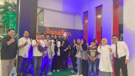 Moment berbuka puasa bersama di Hotel Santika Palu. Foto: Fatma