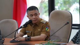 Wali Kota Palu Hadianto Rasyid saat membuka kegiatan Focus Group Discussion. Foto: Humas Pemkot Palu