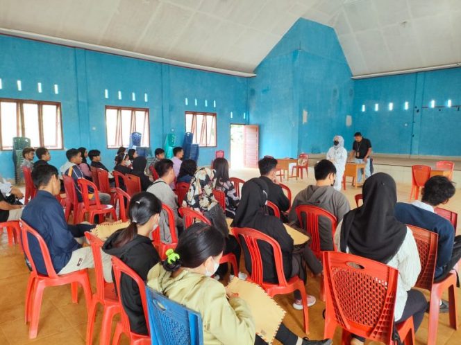 
 PT GNI menggelar kembali Job Fair Desa Molores Kecamatan Petasia Timur, Kabupaten Morowali Utara. Foto: Humas PT GNI