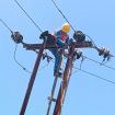 Tim PLN sedang memperbaiki insfrastruktur kelistrikan di Kecamatan Palolo, Kabupaten Sigi, Sulawesi Tengah. Foto: Vito Tafwidh Raharso