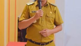 Bupati Morowali Utara Delis Julkarson Hehi. Foto: Humas PT GNI
