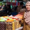 Kepala Bidang Industri Siti Faisyah Korompot menghadiri pembukaan Pasar Murah yang dilaksanakan di Halaman Korem 132 Tadulako. Foto: Humas Pemkot Palu