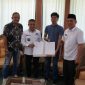 Wali Kota Palu Hadianto Rasyid menandatangani MoU dengan PT. Mirror Maze Indonesia