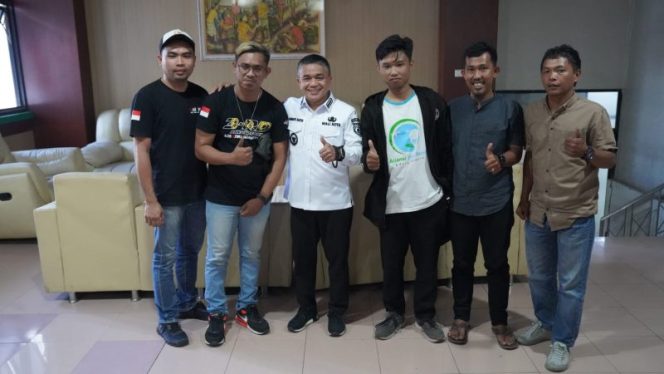 
 Wali Kota Palu Hadianto Rasyid bertemu dengan Yayasan Aliansi Bersatu. Foto: Humas Pemkot Palu
