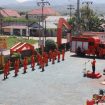 Personil Basarnas Palu gelar apel persiapan siaga SAR lebaran idul fitri. Foto: Basarnas Palu