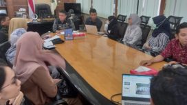 Wali Kota Palu Hadianto Rasyid melaksanakan pertemuan dengan Tim Inkubator Bisnis Kota Palu. Foto: Humas Pemkot Palu