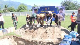 Polres Sigi bersama Forkopimda musnakan ribuan liter Miras. Foto: Polres Sigi