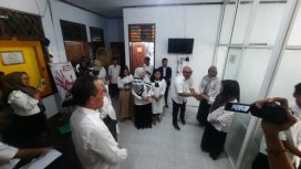 Wakil Wali Kota Palu Reny A Lamadjido saat melakukan Sidak di beberapa OPD. Foto: Humas Pemkot Palu