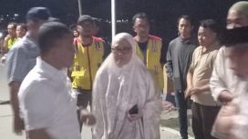 Wali Kota Palu Tinjau Jembatan Amblas di Buluri. Foto: Istimewa