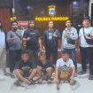 Tim Resmob Tompotika Sat Reskrim Polres Banggai menangkap 3 remaja diduga pencuri di pasar Simpong