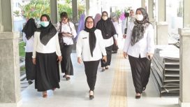 Sekkot Palu Sidak ASN Pascalibur Lebaran 2023, Rabu 26 April. Foto: Pemkot Palu