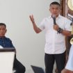 Wali Kota Palu Hadianto Rasyid melakukan pertemuan dengan seluruh pimpinan OPD di lingkup Pemerintah Kota Palu di Rumah Jabatan Kantor Wali Kota Palu. Foto: Humas Pemkot Palu