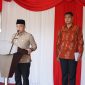 Wali Kota Palu Hadianto Rasyid memimpin langsung jalannya upacara memperingati Hari Pendidikan Nasional tahun 2023. Foto: Humas Pemkot Palu