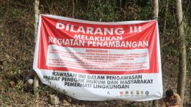 Tambang Emas Ilegal di Desa Sidondo I ditutup. Foto: Humas Polres Sigi
