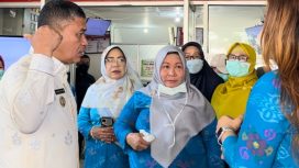 Wali Kota Palu Hadianto Rasyid melakukan Inspeksi Mendadak (Sidak) ke RSUD Anutapura Palu. Foto: Humas Pemkot Palu