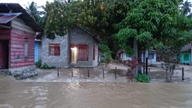 Dua desa di Kabupaten Poso tergenang banjir. Foto: Humas BPBD Sulteng