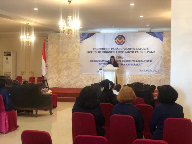 
 Ketua DPC WKRI Kota Palu Nancy Fisher. Foto: istimewa