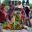 Suasana kegiatan pengawu fest dan lebaran kalopa.
(Foto: Humas Pemkot Palu)