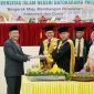 Ketua Komisi IV DPRD Provinsi Sulteng Alimuddin Paada menghadiri peringatan Dies Natalis ke 56 Universitas Islam Negeri (UIN) Datokarama Palu. Foto: Humas DPRD Sulteng